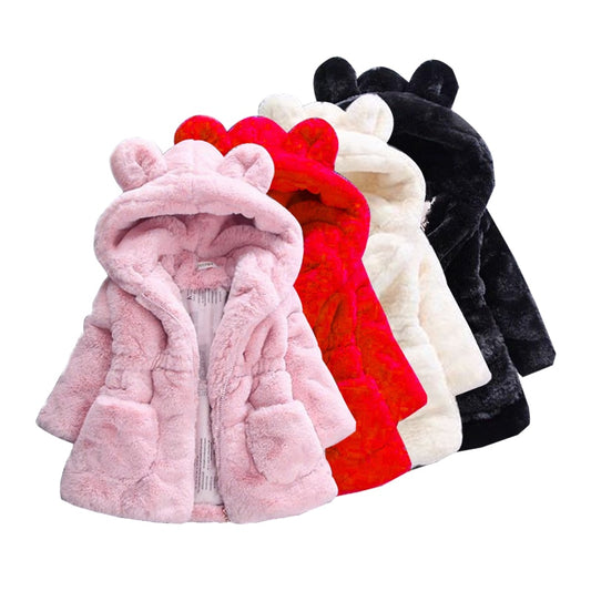 Jaqueta Linda de Inverno para Meninas - 2 a 8 anos