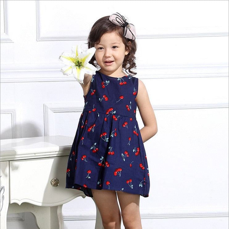 Vestido de verão para meninas - 9 meses a 6 anos