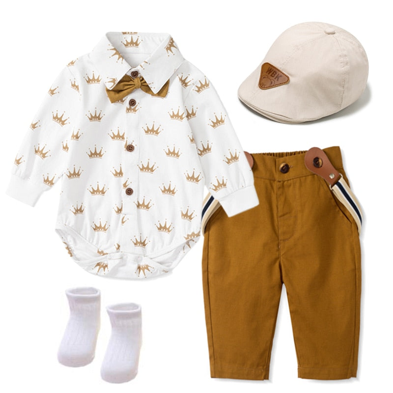 Conjunto de Terno para Meninos - 3 a 24 meses