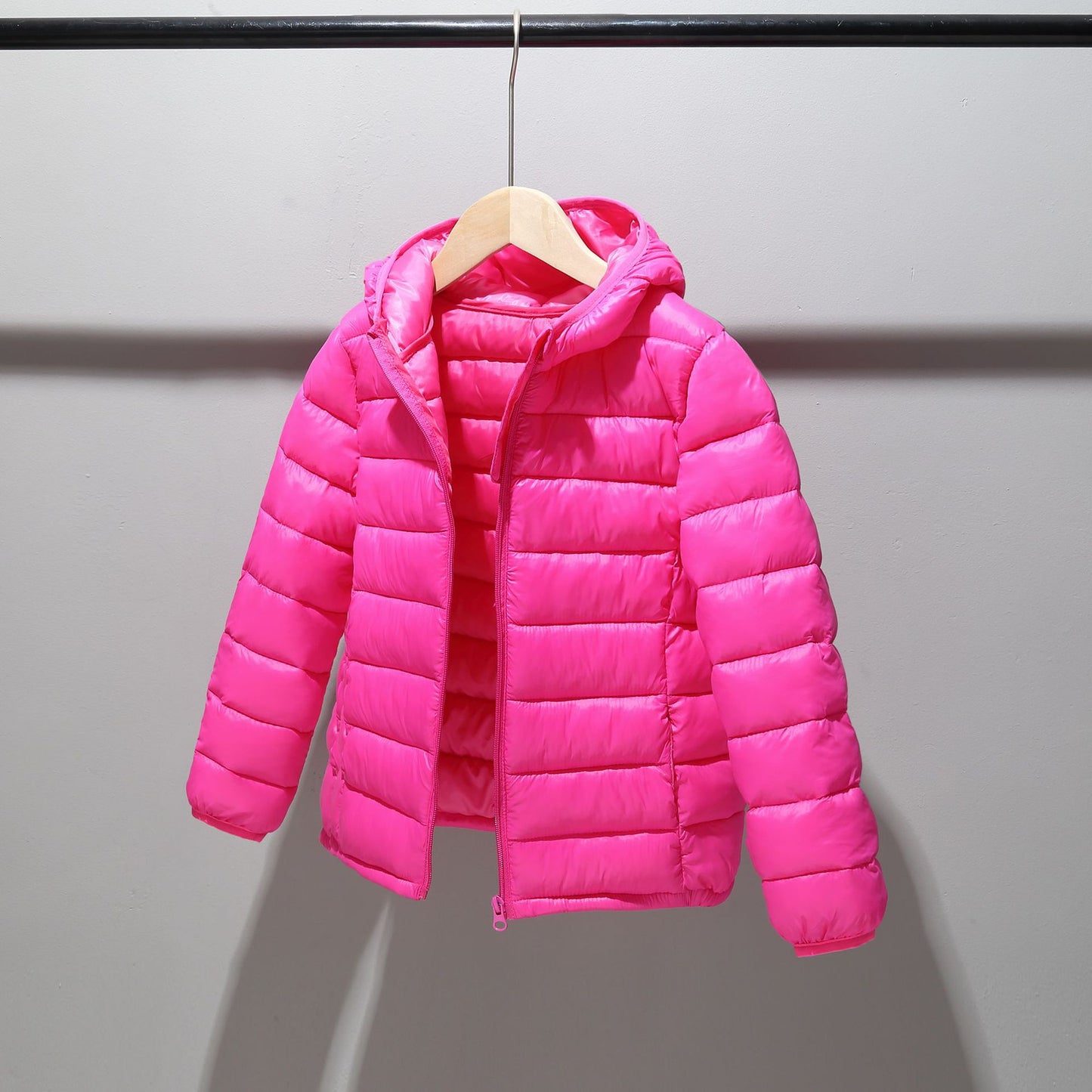 JAQUETA CASUAL INFANTIL COM CAPUZ PARA MENINOS E MENINAS - 2 a 14 anos