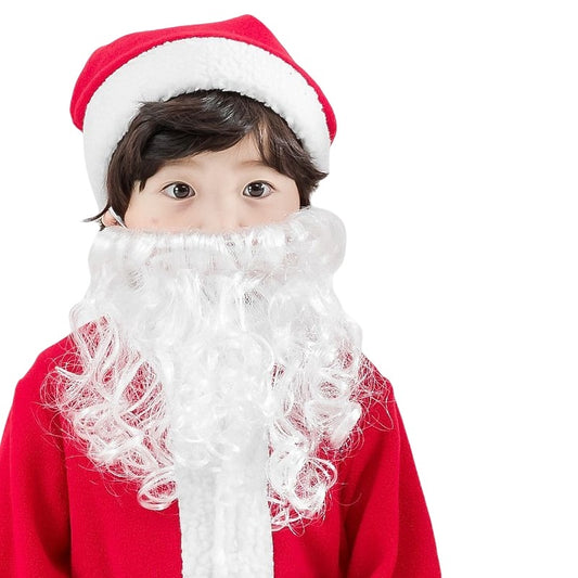 Gorro e Barba do Papai Noel - 2 a 8 anos