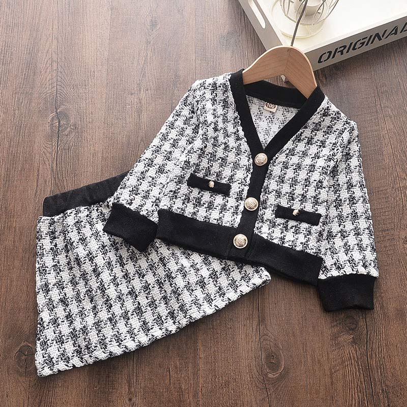 Conjunto Blusa e Saia  - 2 a 7 anos