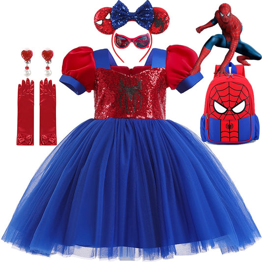 Fantasia Mulher Aranha - 12 Meses a 7 Anos