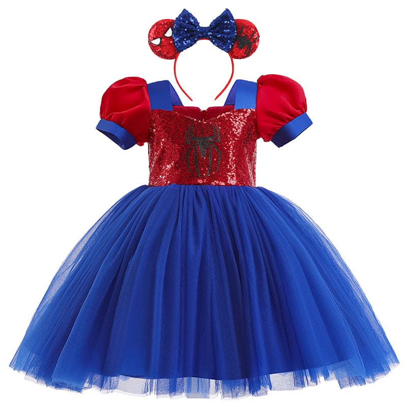 Fantasia Mulher Aranha - 12 Meses a 7 Anos