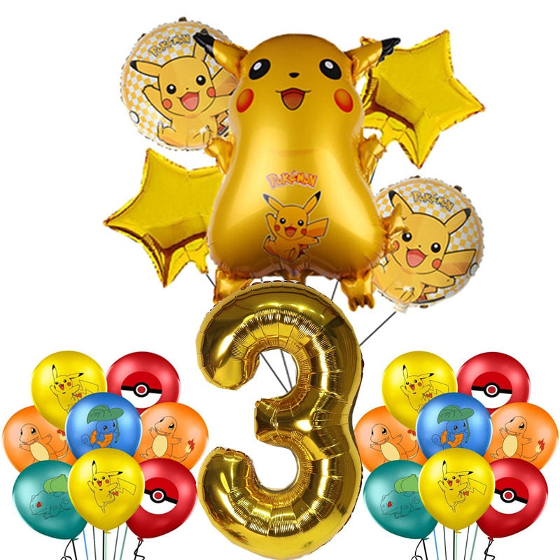 Decorações de Aniversário Pokémon