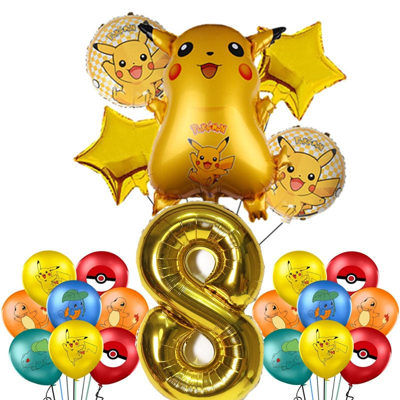 Decorações de Aniversário Pokémon