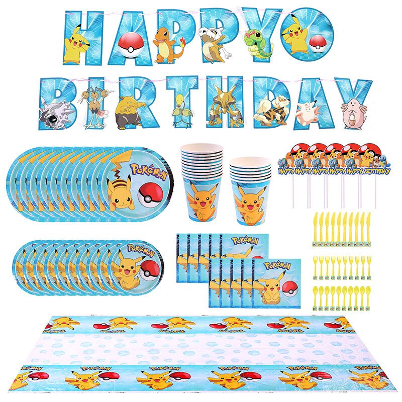 Decorações de Aniversário Pokémon