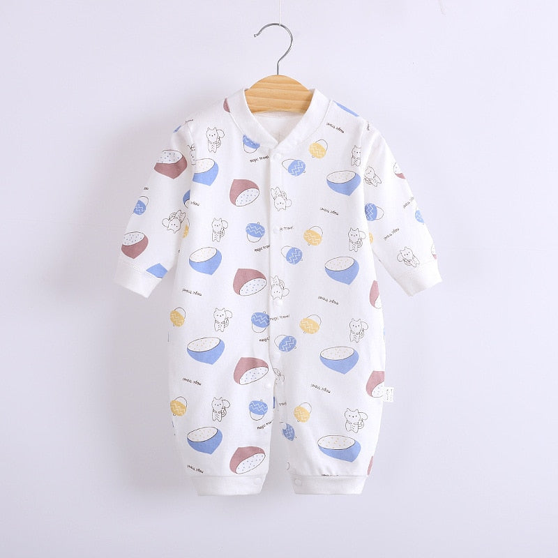 Macacão Estampado - 3 meses a 1 ano