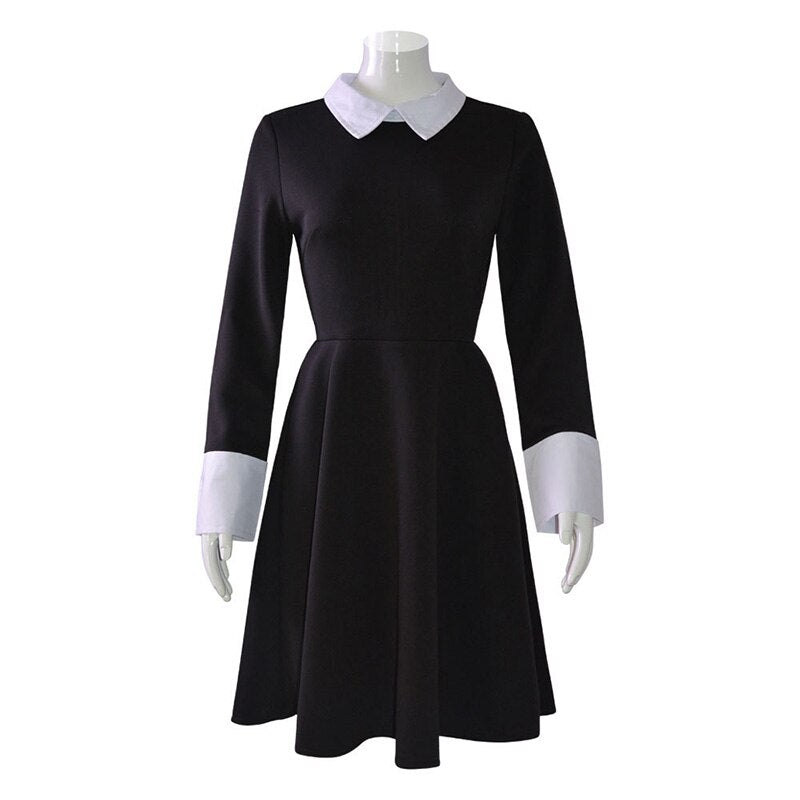 Vestido Preto da Wandinha Addams - Infantil e Adulto