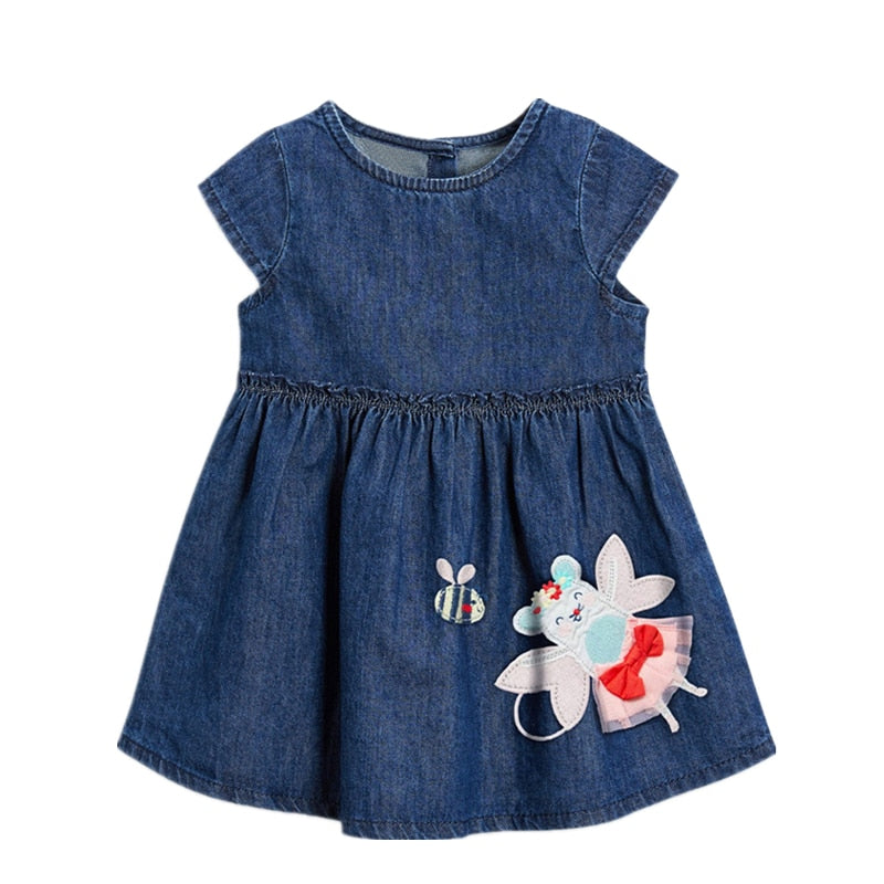 Vestido para meninas - 2 a 7 anos