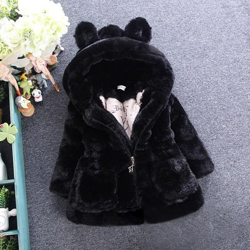 Jaqueta Linda de Inverno para Meninas - 2 a 8 anos