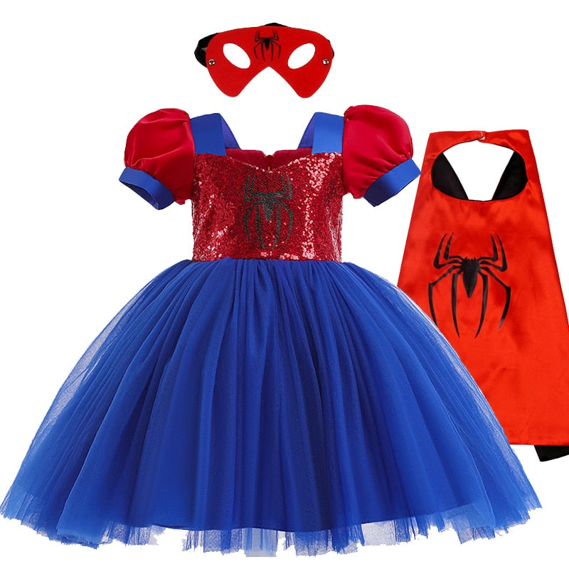Fantasia Mulher Aranha - 12 Meses a 7 Anos