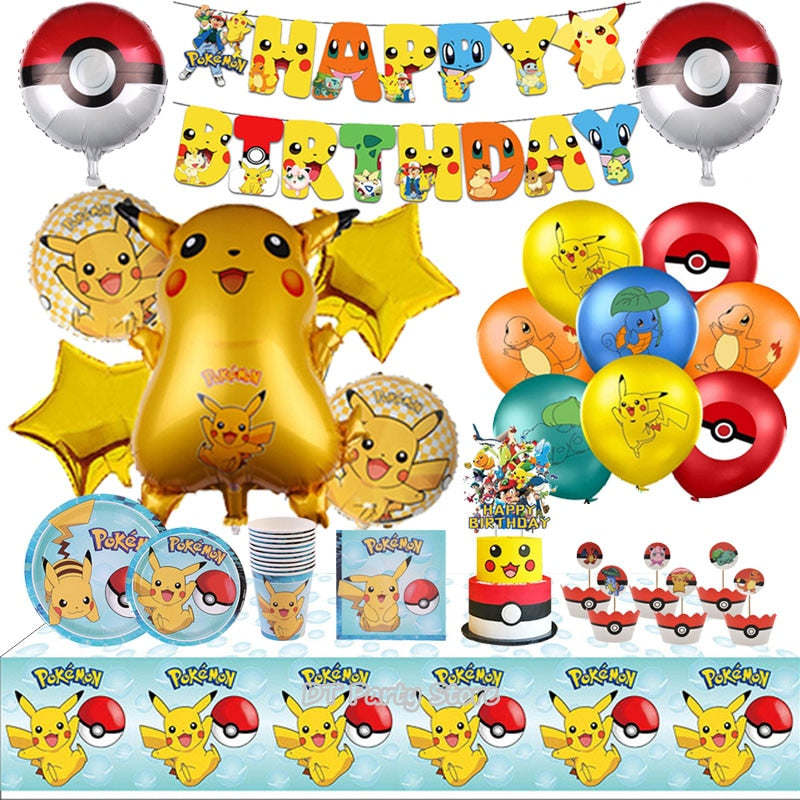 Decorações de Aniversário Pokémon
