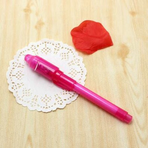 Pack com 4 Canetas de Tinta Invisível