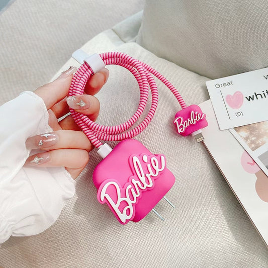 Capinha da Barbie para Carregador de iPhone
