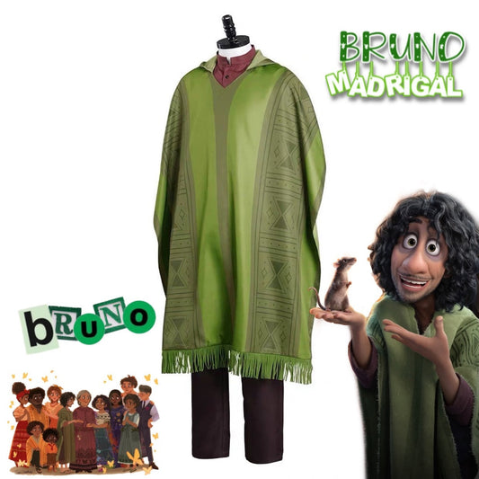 Fantasia Bruno e Camilo do filme Encanto - 3 a 10 anos