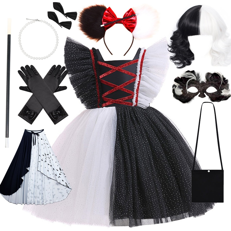 Fantasia Cruella De Vil - 2 a 10 anos