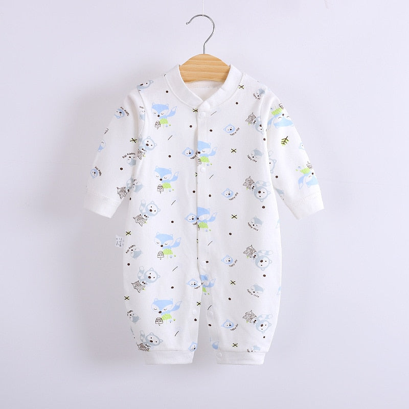 Macacão Estampado - 3 meses a 1 ano