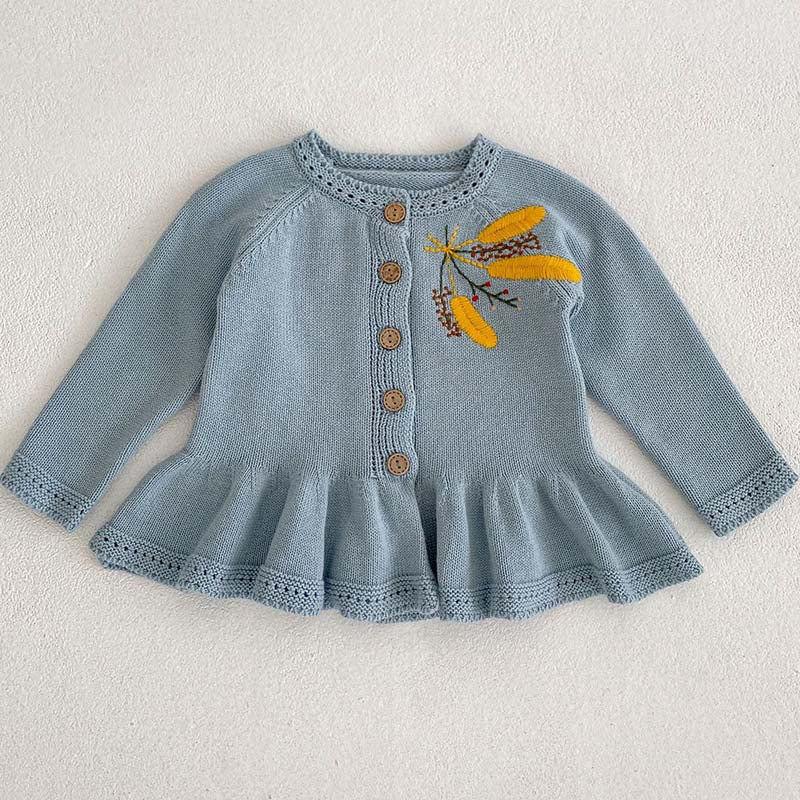 Blusa Feminina de Frio para Bebê de 3 Meses a 3 Anos
