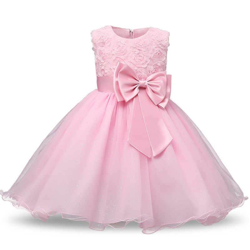 Vestido elegante para meninas - 3 a 8 anos
