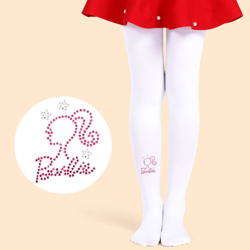 Meia-calça linda da Barbie