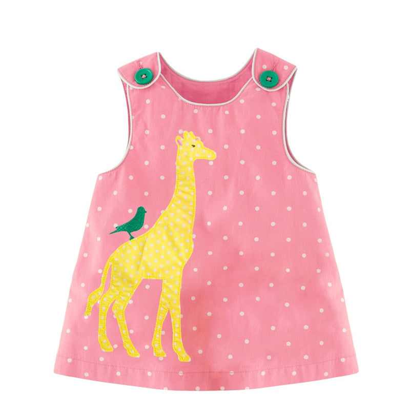 Vestido para meninas - 2 a 7 anos