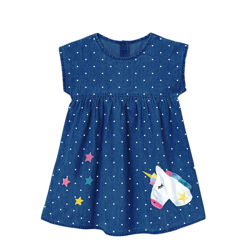 Vestido para meninas - 2 a 7 anos