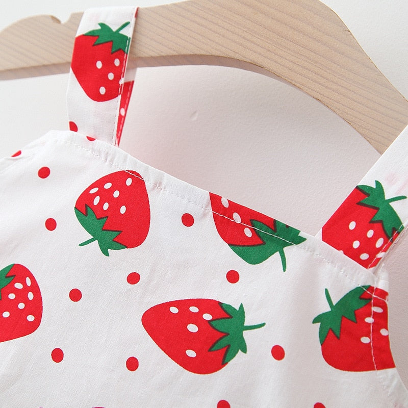 Vestido Estampado com Chapéu - 9 meses a 3 anos
