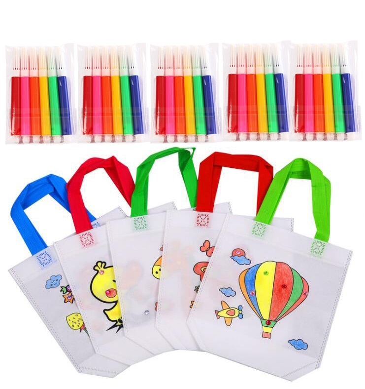 Kit com 5 Bolsas para Pintura