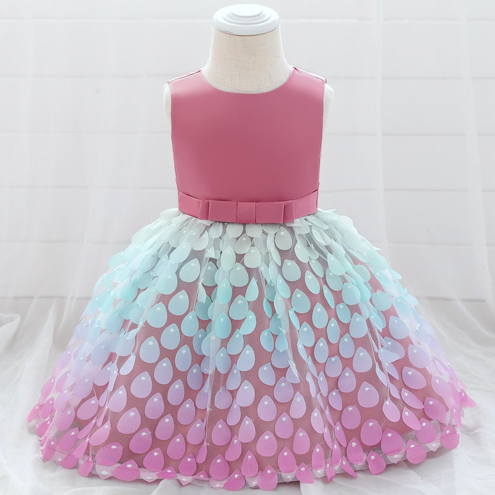 Vestido Sereia de 03 Meses a 24 meses