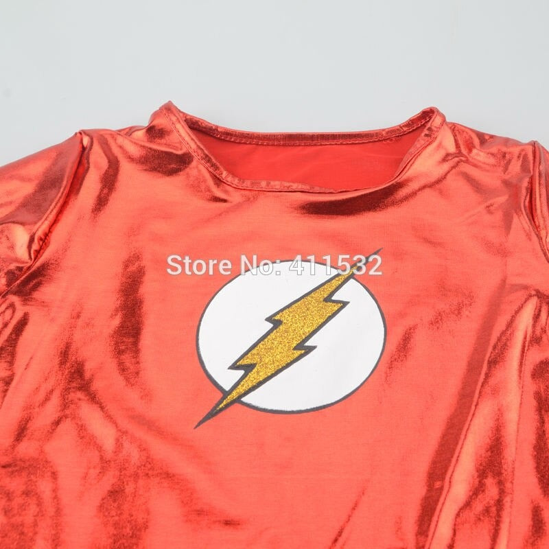 Fantasia do Flash para Meninas - 3 a 14 anos