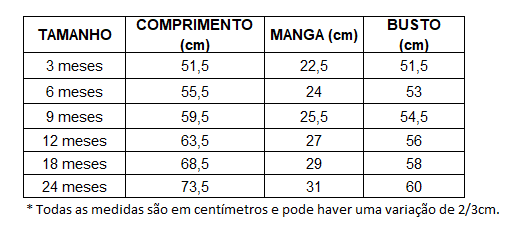 Macacão Burrinho Bordado - 3 A 24 Meses